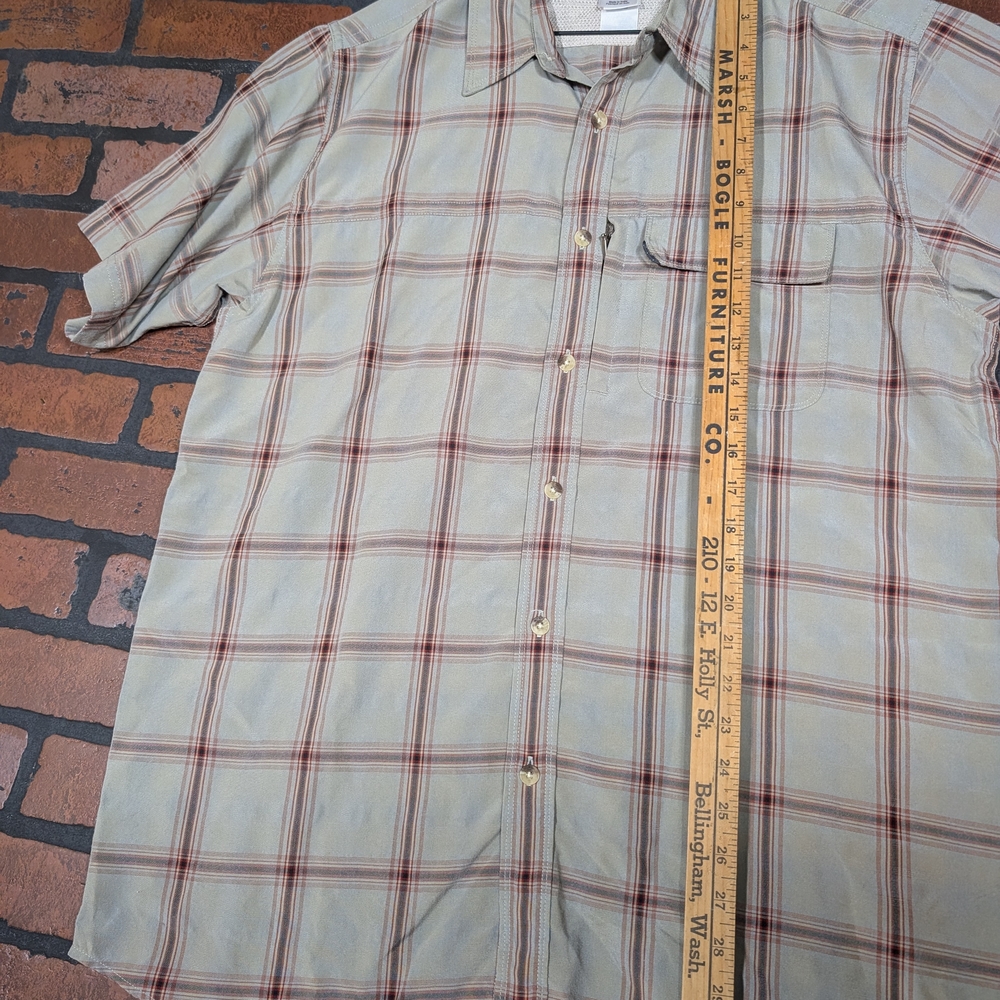 North Face Men's Plaid Short Sleeve Shirt - Picture 10 of 11